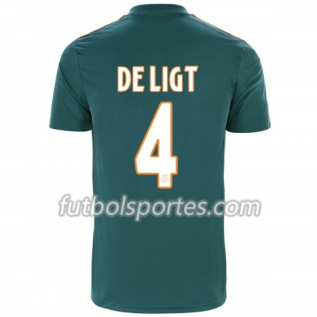 Camisetas AFC Ajax Matthijs de Ligt 4 Segunda Equipacion 2019/2020